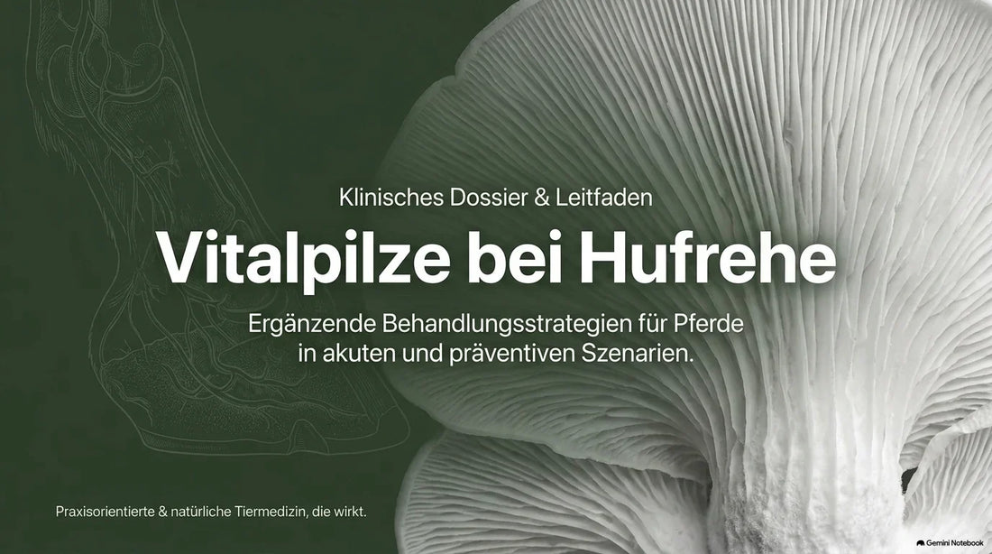 Vitalpilze bei Hufrehe:  Ergänzende Behandlungsstrategien für Pferde